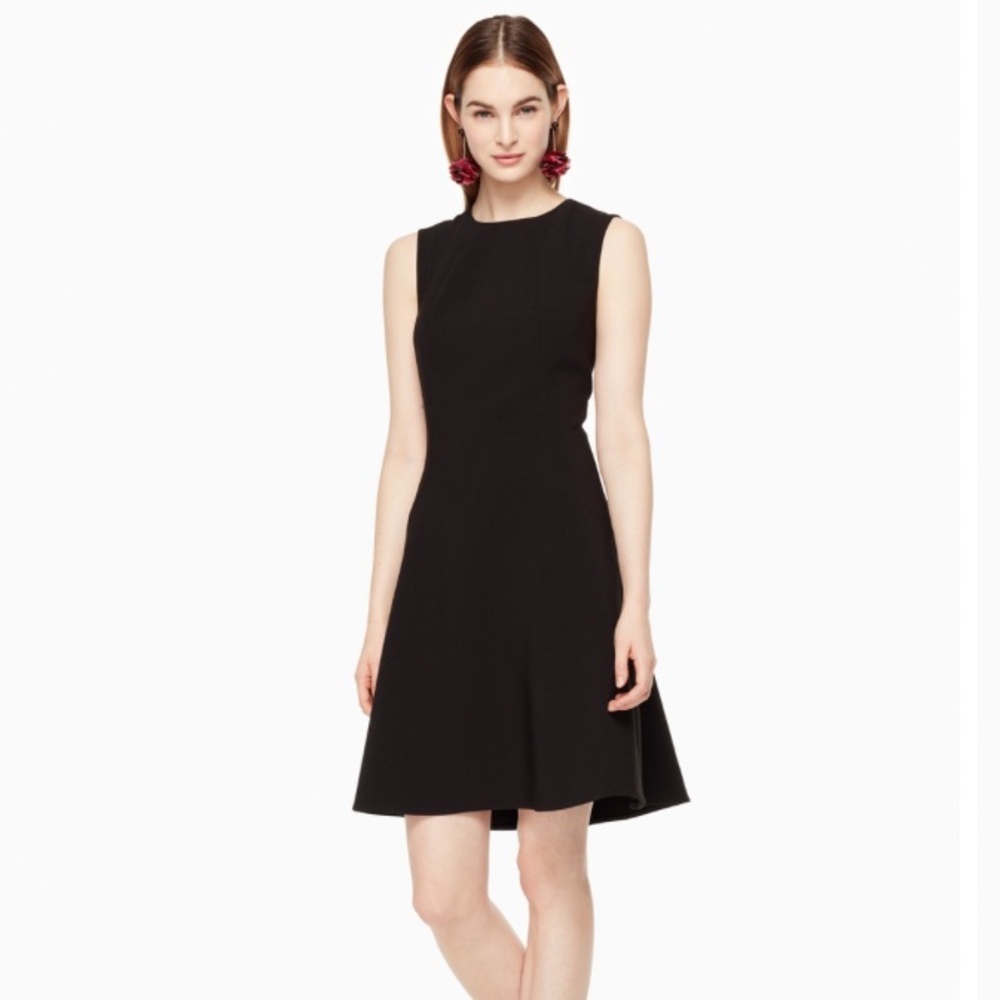 Kate Spade stretch crepe flip dress size 8